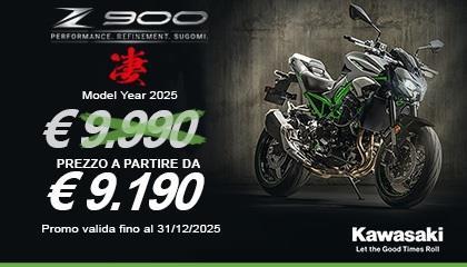 Z900 MY25: tua a partire da     € 9.190